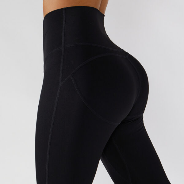 black High Waist Leggings for Yoga