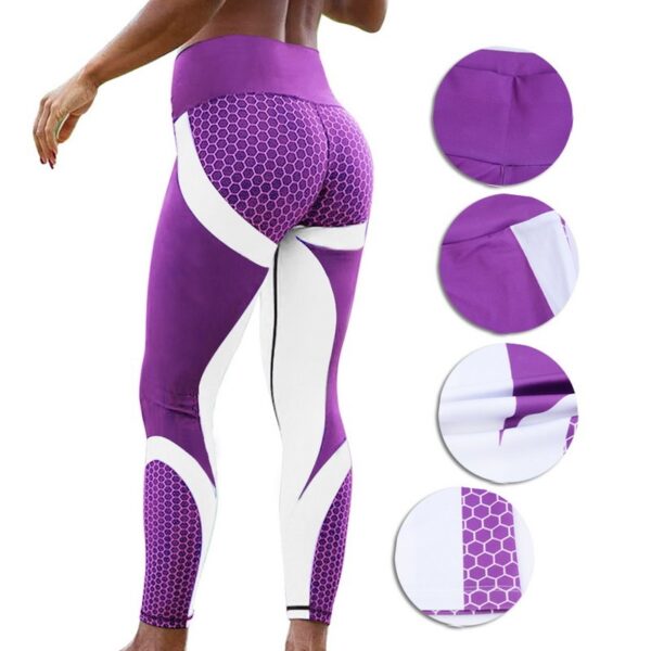 Breathable Nylon High Waist Gym Leggings