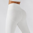 white High Waist Leggings for Yoga