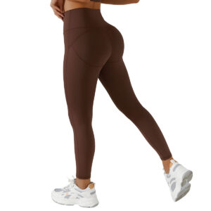 High Waist Yoga Pants Slim Hip Lifting Running Tights MAIN IMAGE