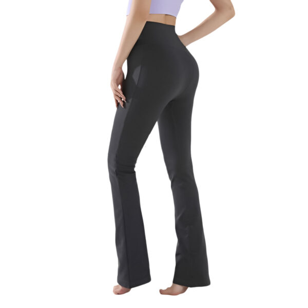 high-waisted-yoga-pants​-Without-Awkward-Lines-black-close-up